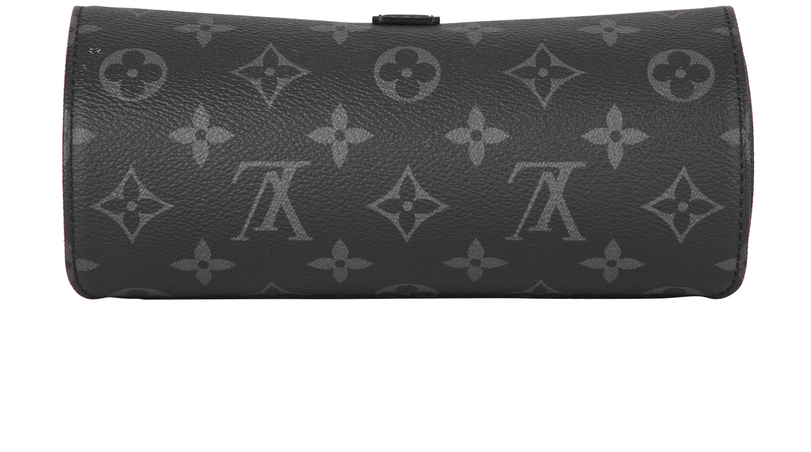 Louis Vuitton Monogram Eclipse 3 Watch Travel Case, &pound;550, Accessories, Black, Canvas, Back view